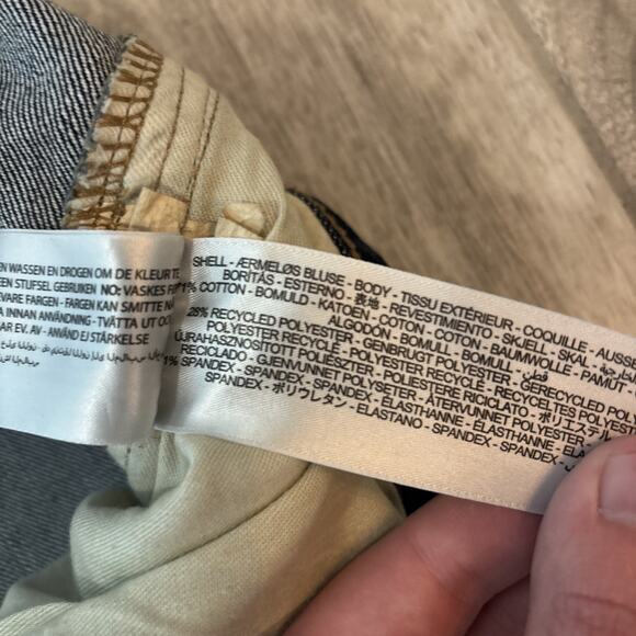 Ariat Mens Rebar M5 Jeans Size 42/30 Dark Wash Straight Leg Stretch Work Western - Picture 7 of 7